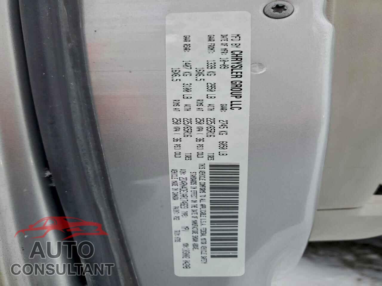 DODGE CARAVAN 2010 - 2D4RN4DE1AR174823