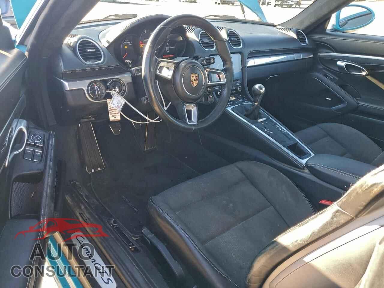 PORSCHE CAYMAN 2018 - WP0AB2A85JK279482