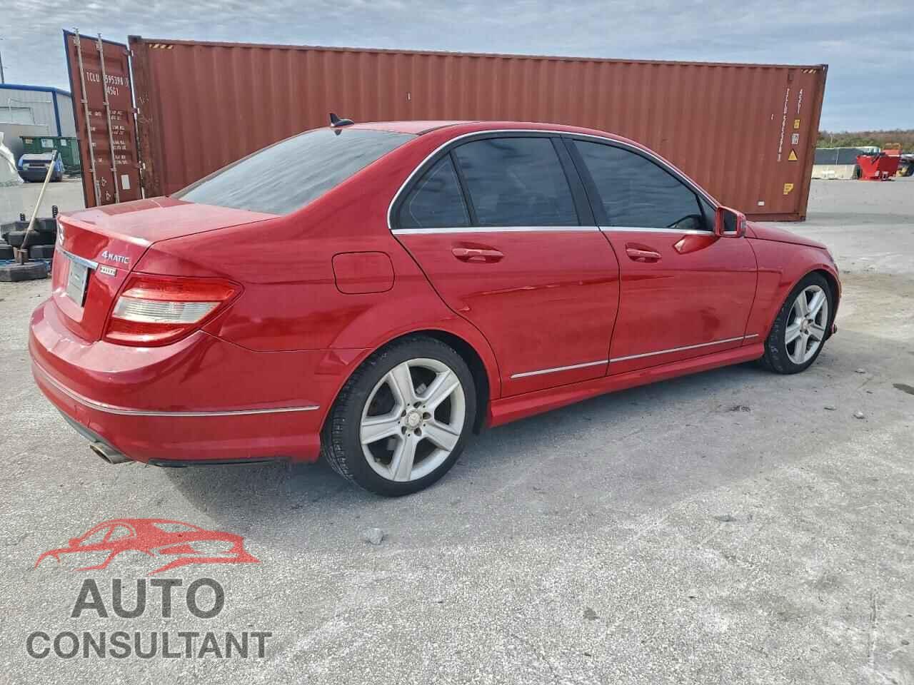 MERCEDES-BENZ C-CLASS 2010 - WDDGF8BB1AR088389