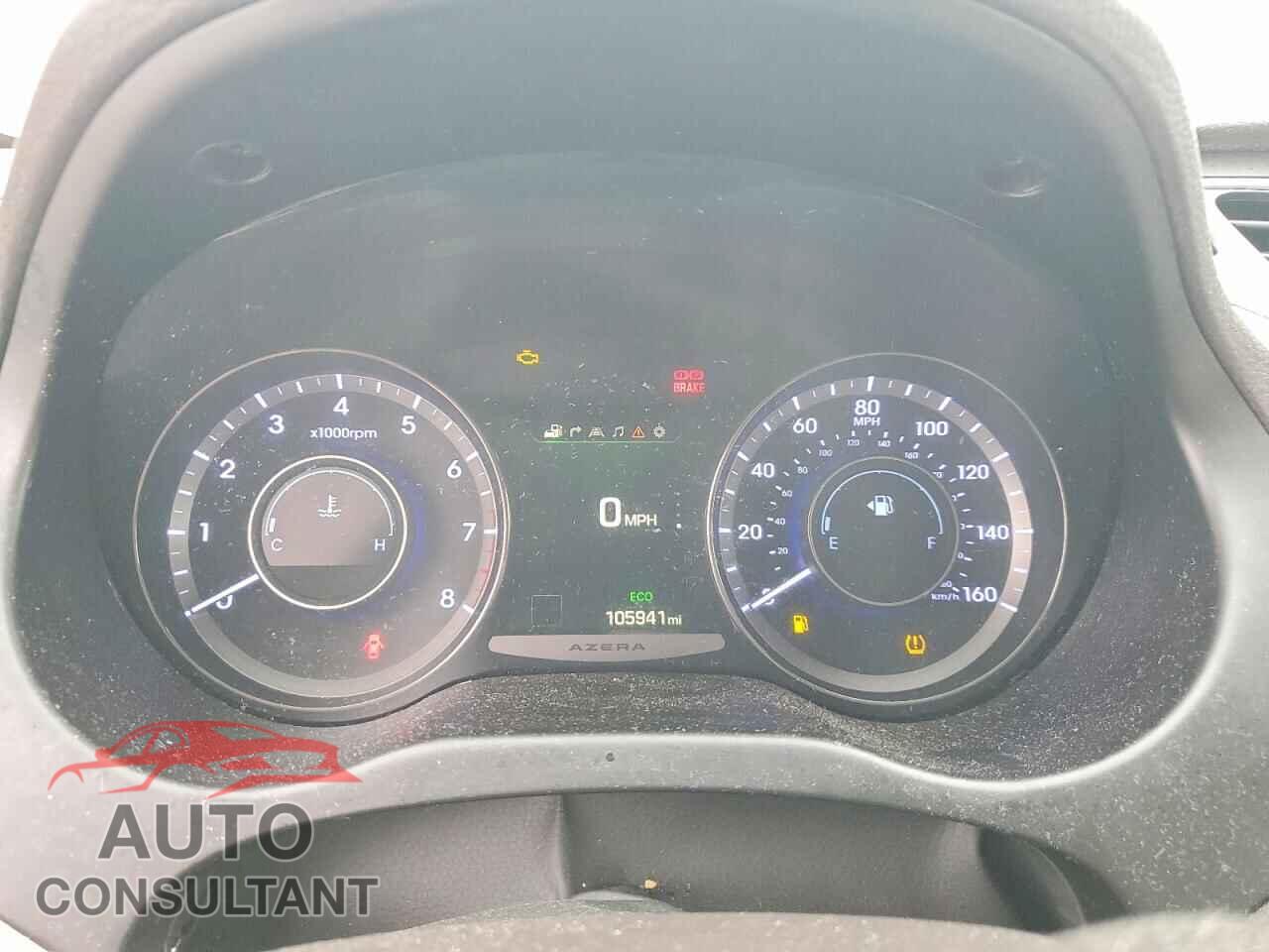 HYUNDAI AZERA 2015 - KMHFH4JG8FA433683