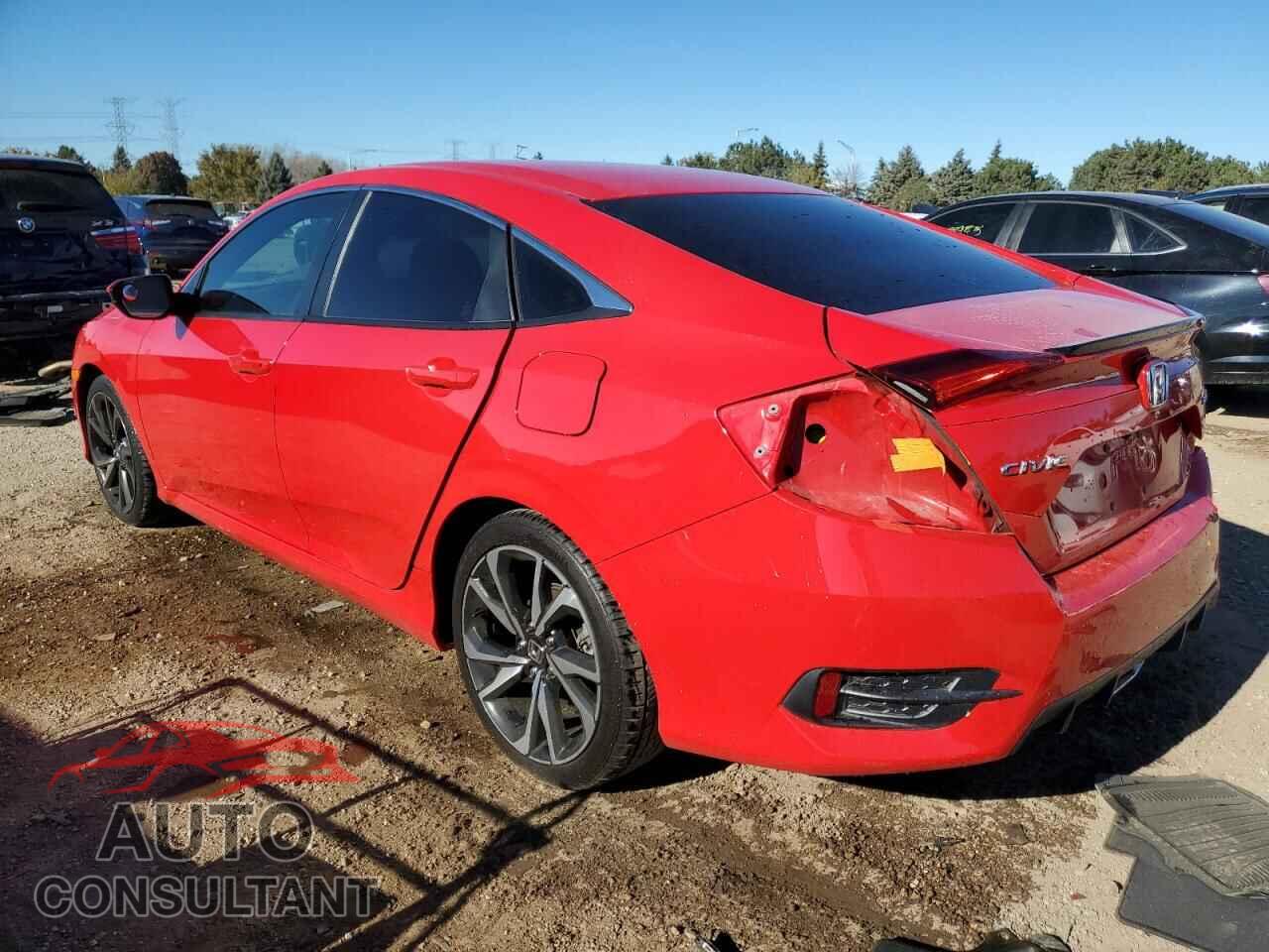 HONDA CIVIC 2019 - 2HGFC2F86KH593163