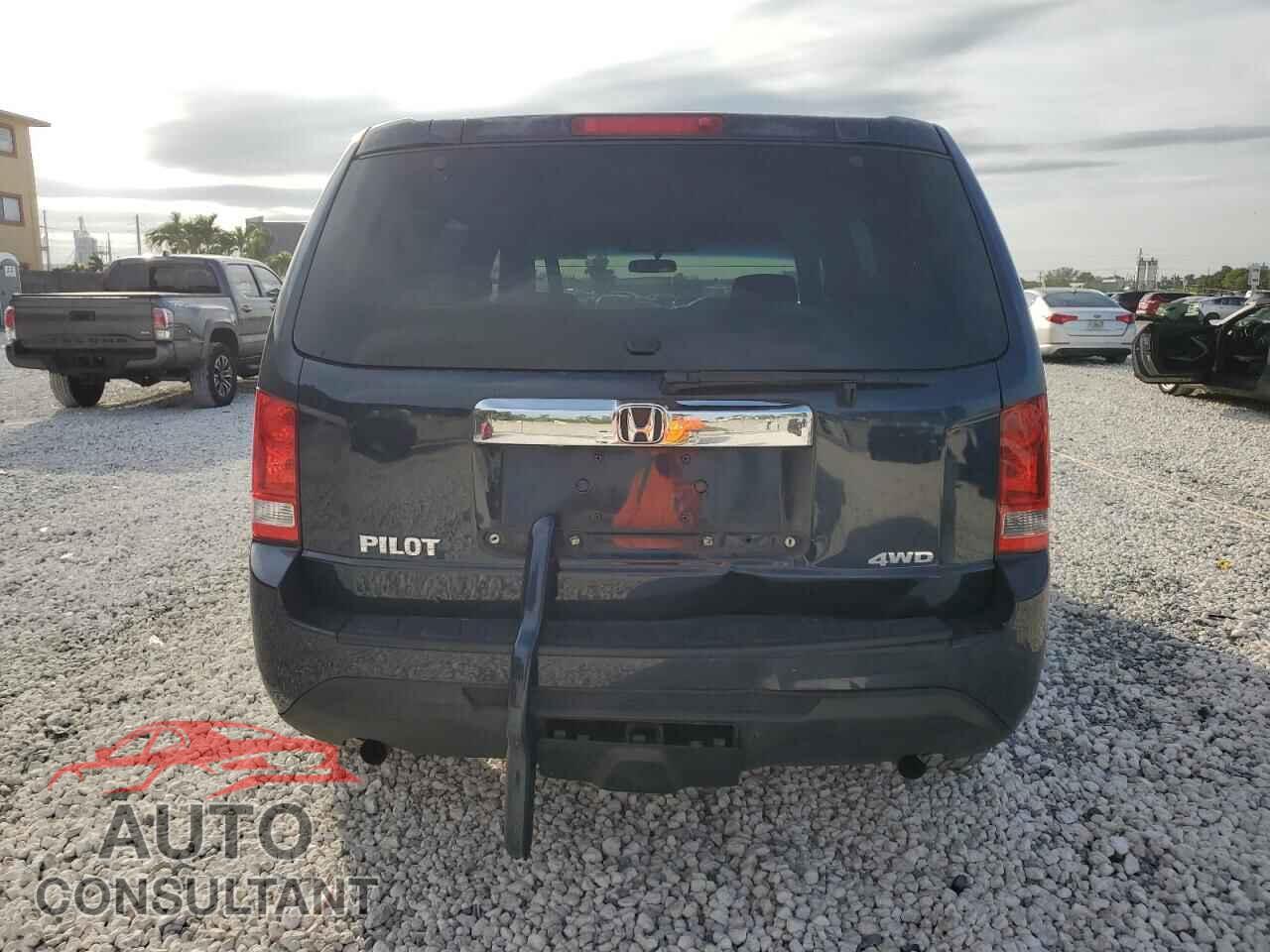 HONDA PILOT 2012 - 5FNYF4H25CB035265