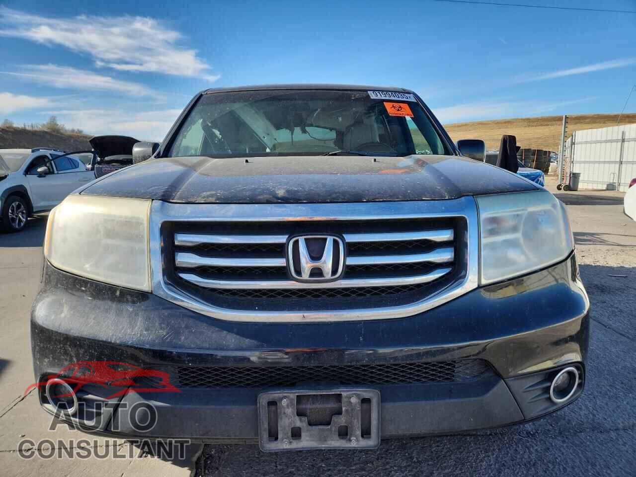 HONDA PILOT 2013 - 5FNYF4H50DB048792