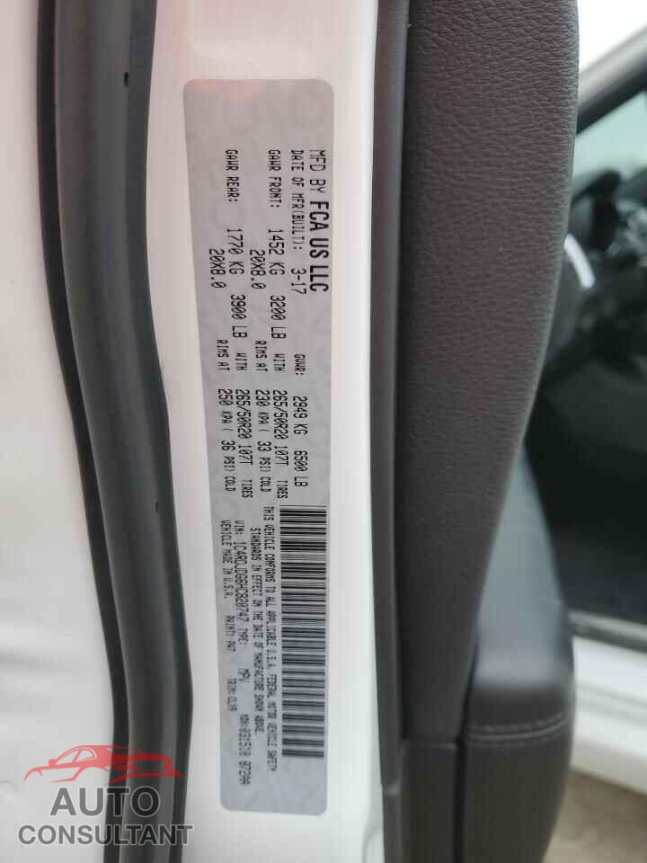 DODGE DURANGO 2017 - 1C4RDJDG6HC820747