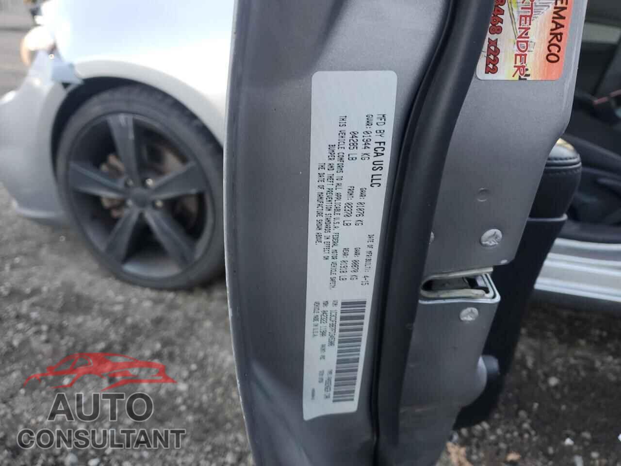DODGE DART 2015 - 1C3CDFBB7FD345308