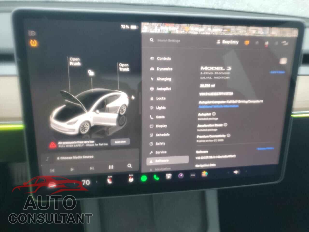 TESLA MODEL 3 2023 - 5YJ3E1EB7PF415729