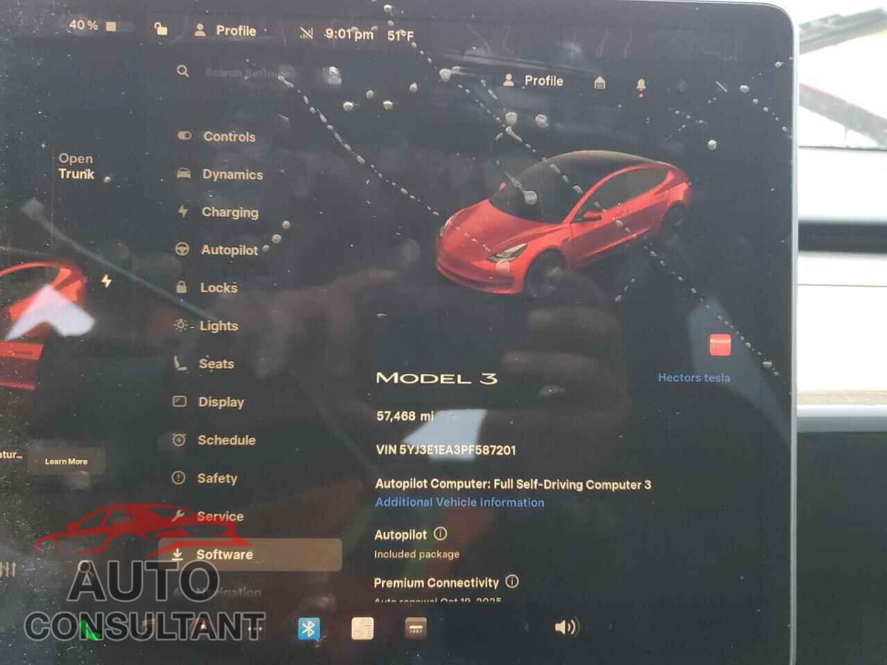 TESLA MODEL 3 2023 - 5YJ3E1EA3PF587201