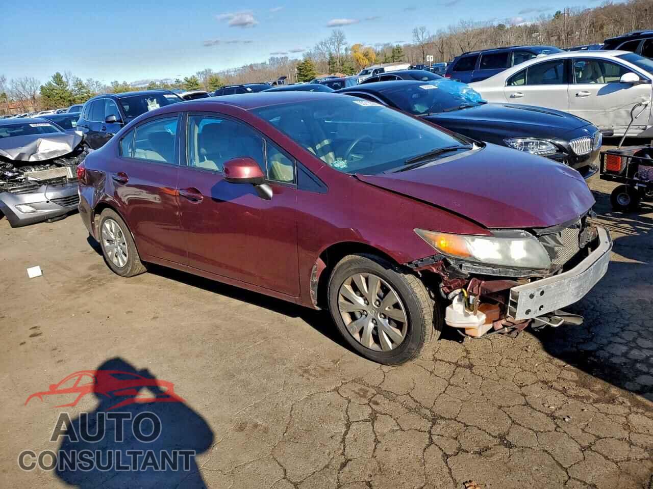 HONDA CIVIC 2012 - 2HGFB2E52CH514986