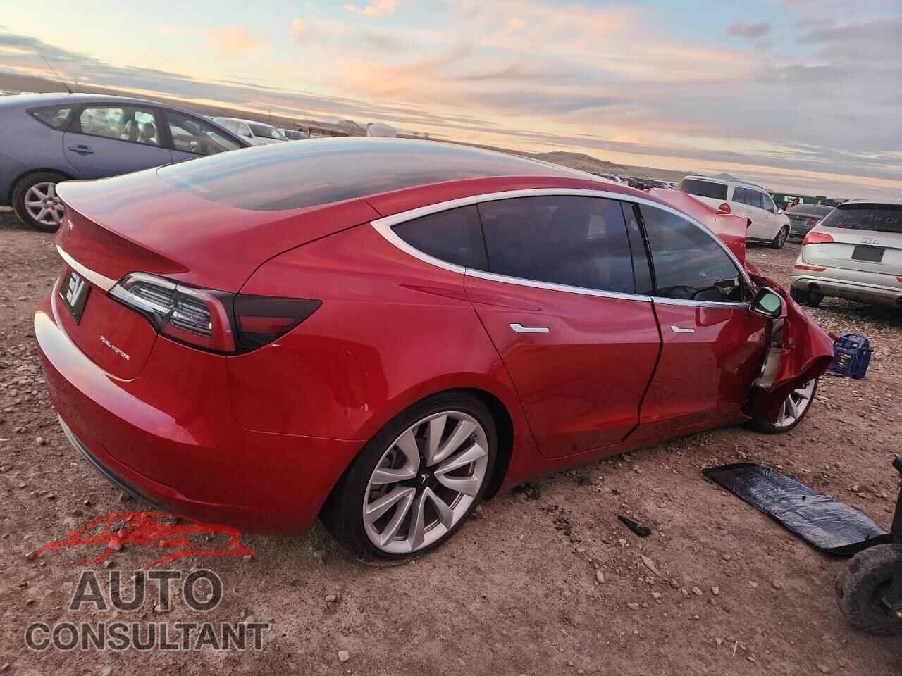 TESLA MODEL 3 2018 - 5YJ3E1EB5JF088142