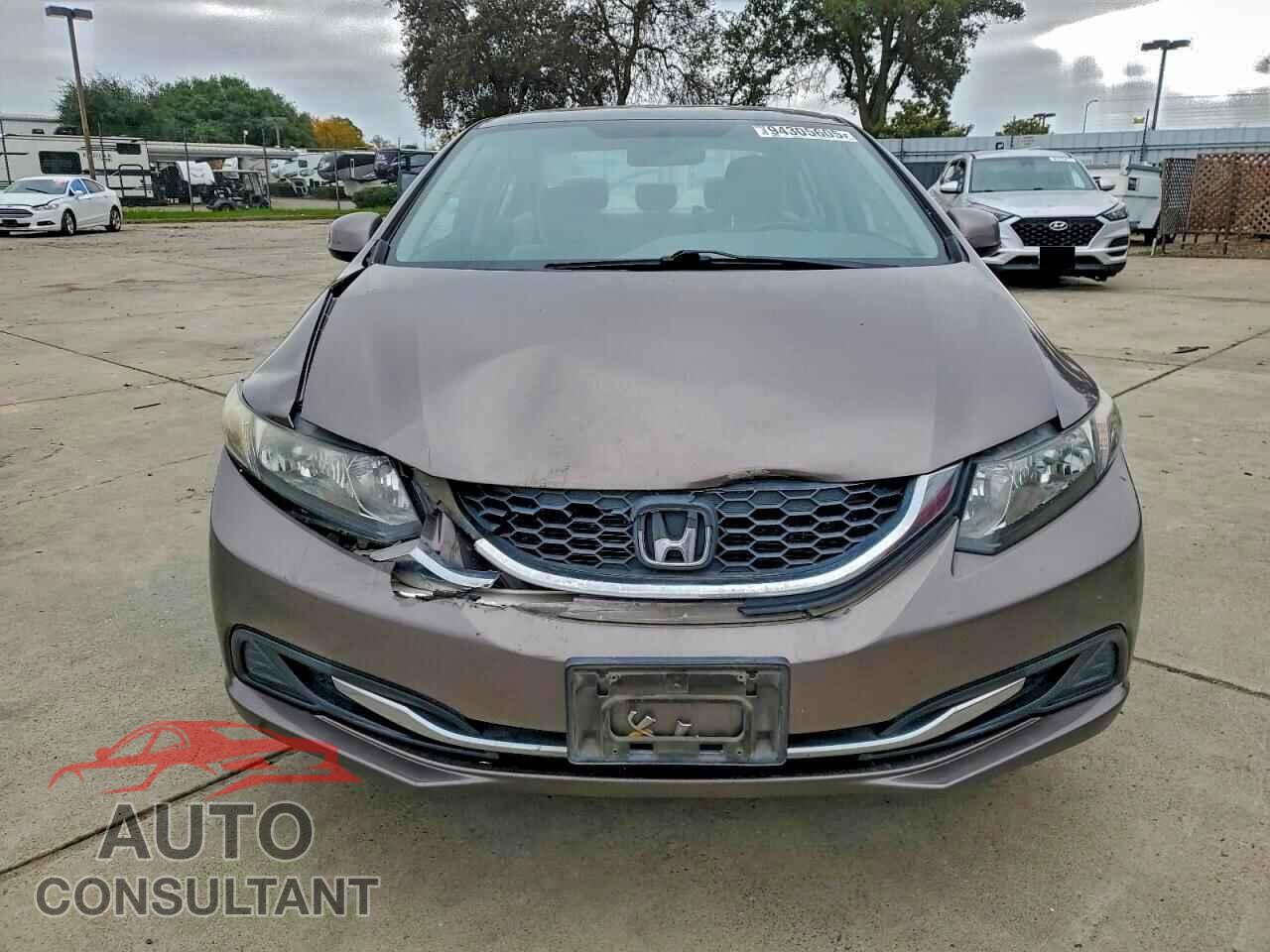 HONDA CIVIC 2013 - 19XFB2F50DE286867