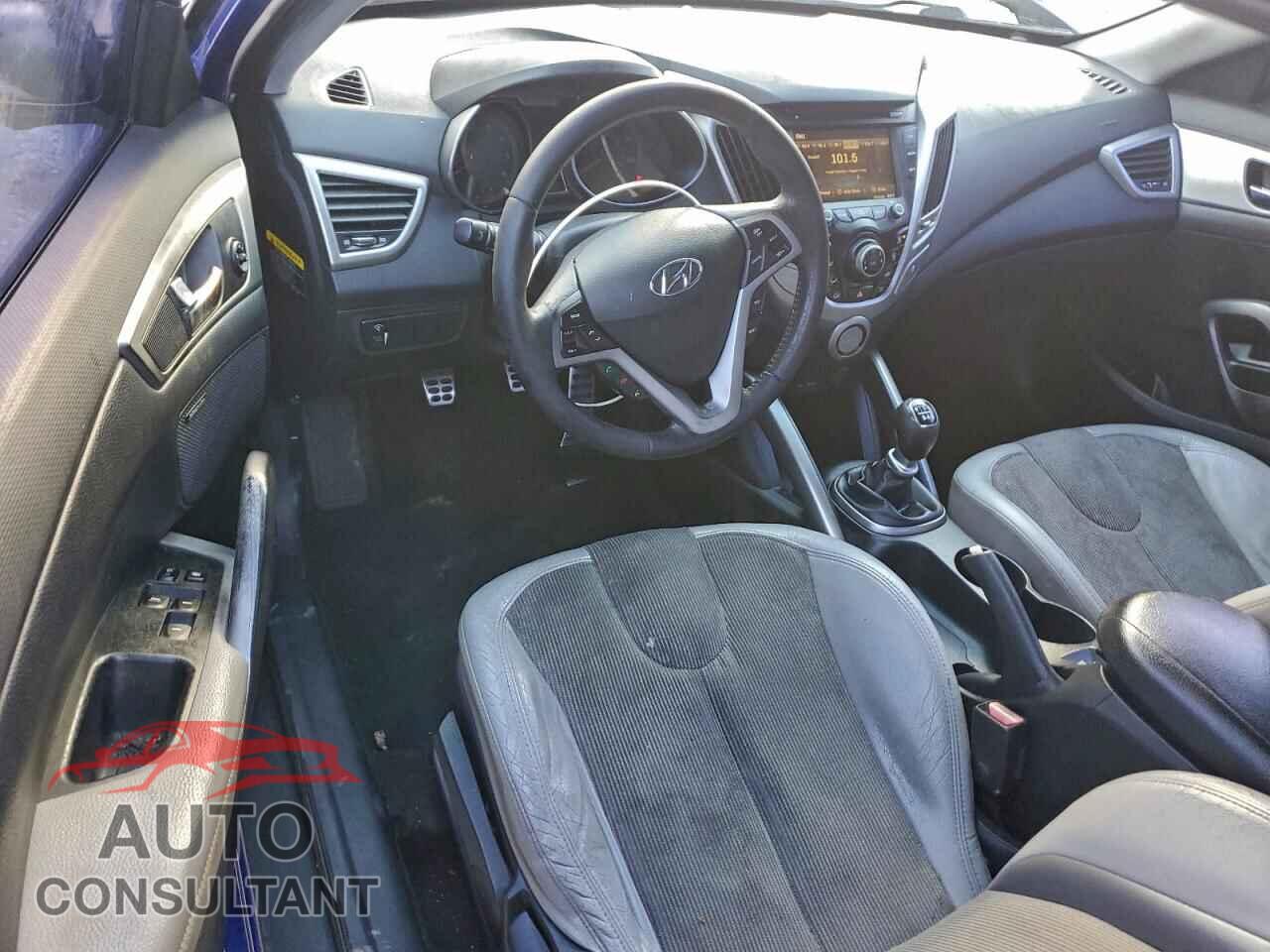 HYUNDAI VELOSTER 2012 - KMHTC6AD0CU023599