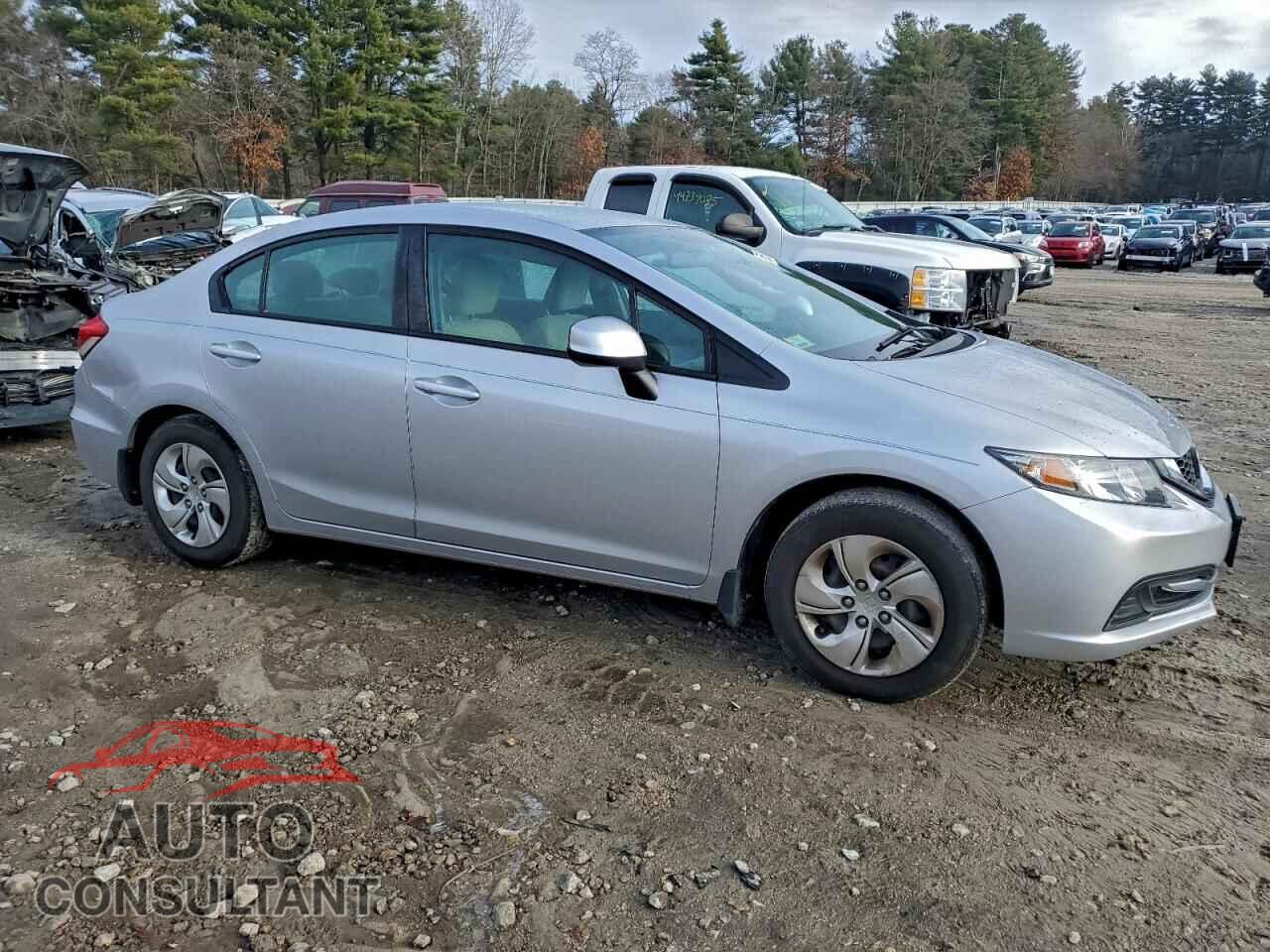 HONDA CIVIC 2013 - 2HGFB2F51DH567730