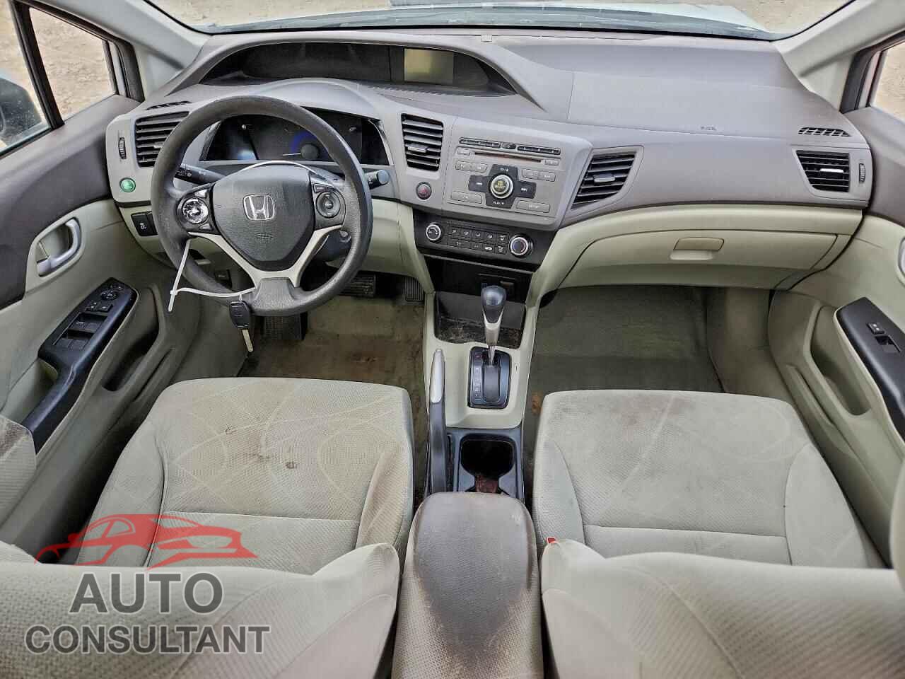 HONDA CIVIC 2012 - 2HGFB2F53CH323527