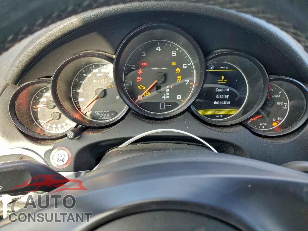 PORSCHE CAYENNE 2013 - WP1AA2A20DLA19356