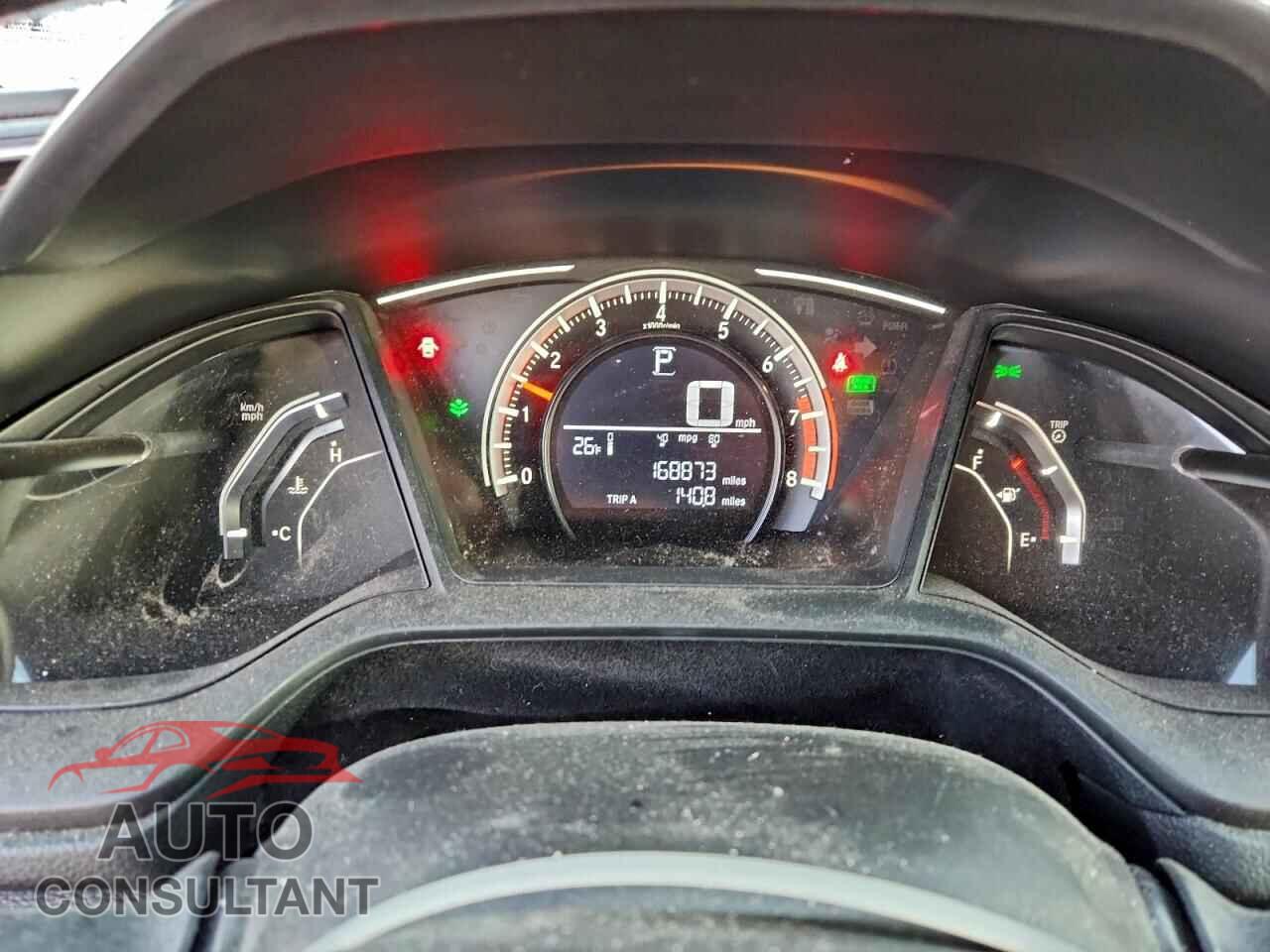 HONDA CIVIC 2017 - 19XFC2F52HE015666