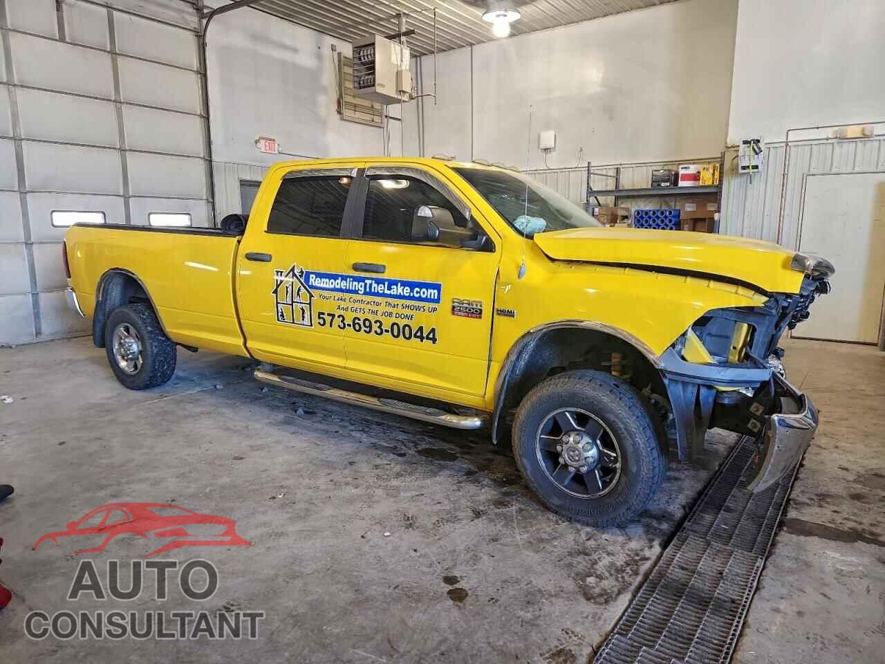 DODGE RAM 2500 2012 - 3C6TD5JT2CG264464