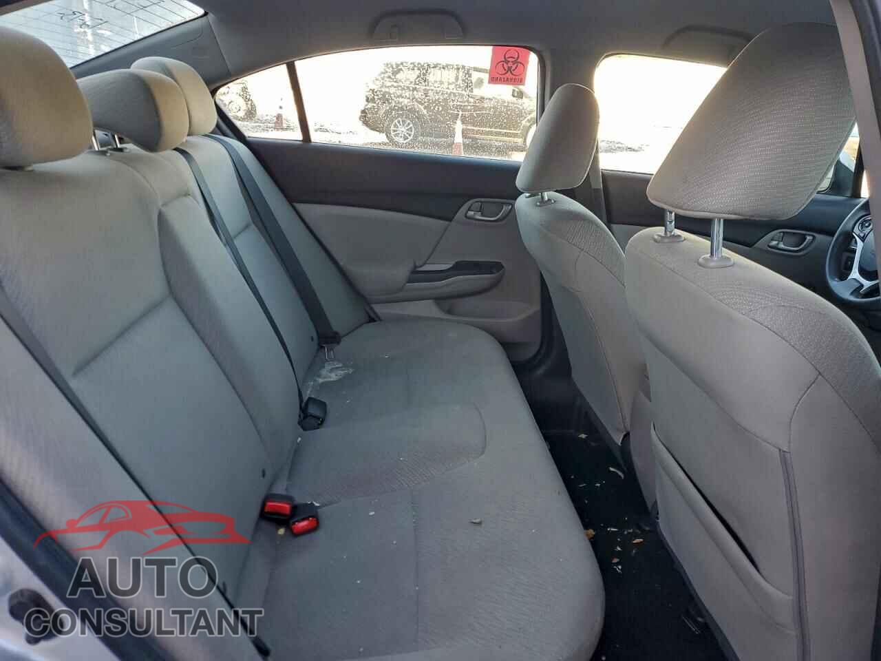 HONDA CIVIC 2013 - 2HGFB2F5XDH575809