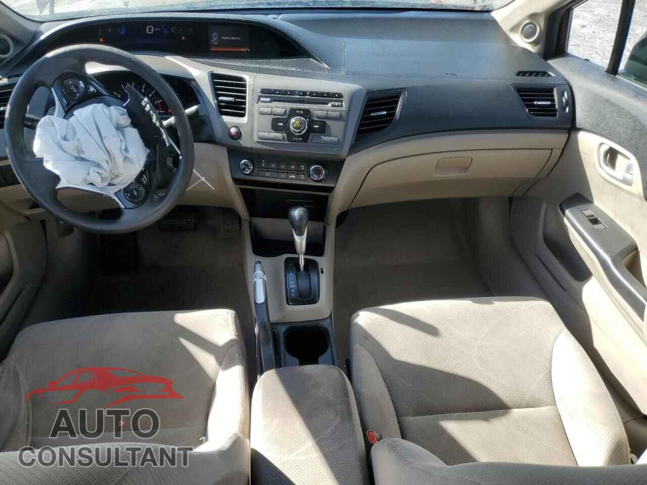 HONDA CIVIC 2012 - 2HGFB2F88CH509137