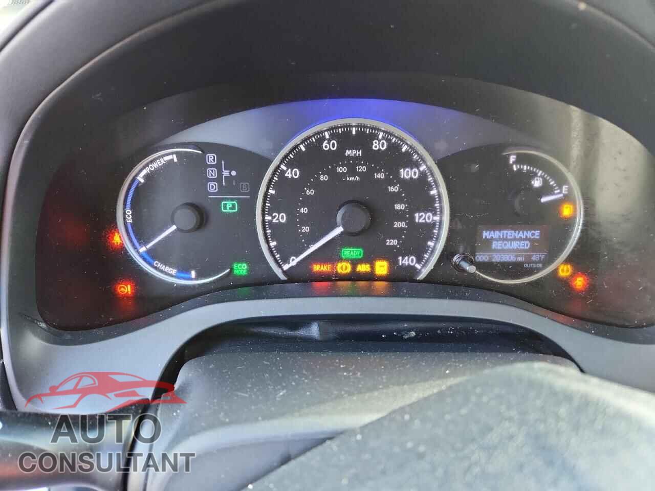 LEXUS CT 200 2014 - JTHKD5BH4E2203271