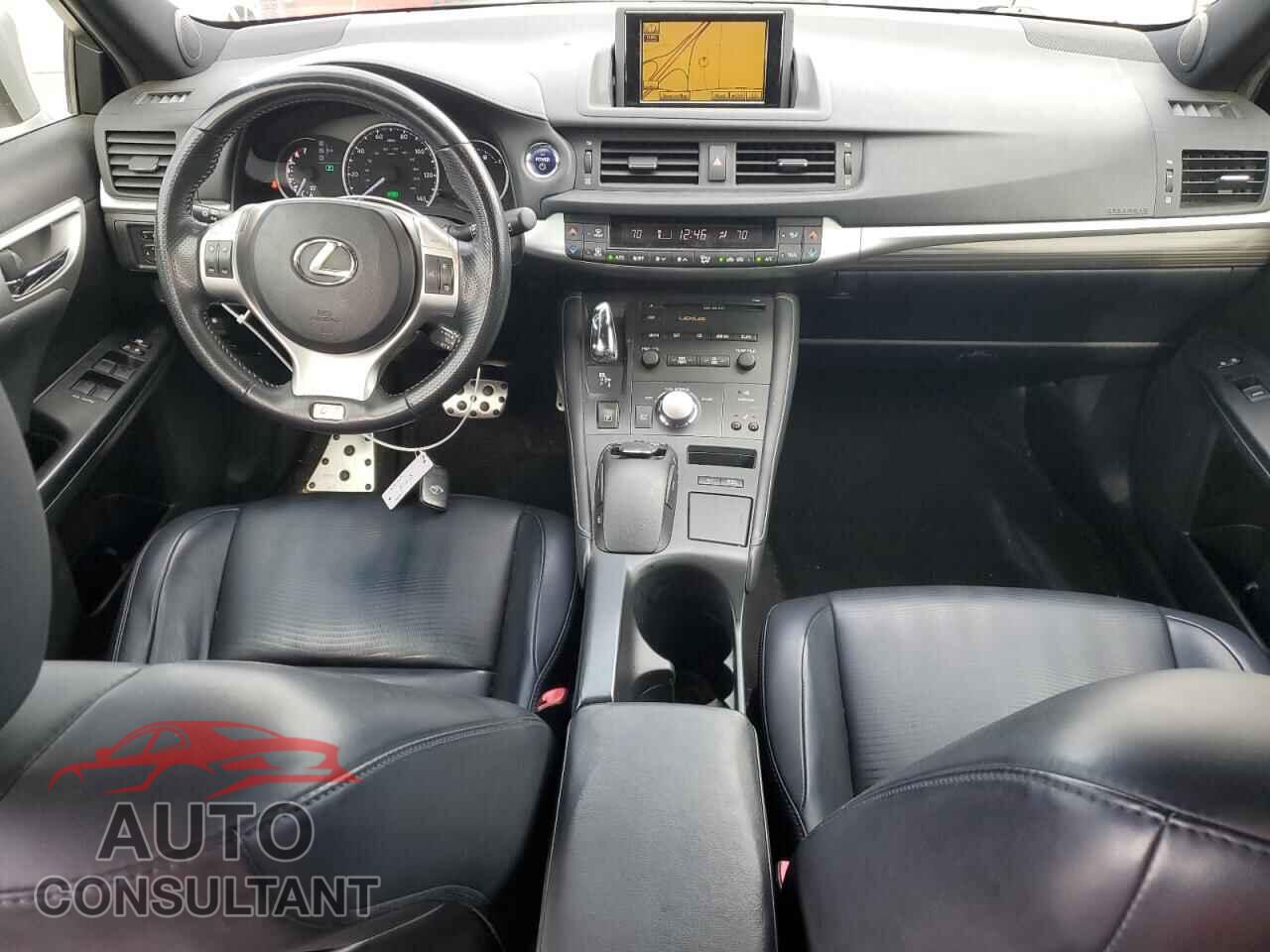 LEXUS CT 200 2012 - JTHKD5BH4C2054874