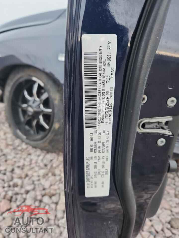 DODGE RAM 1500 2012 - 1C6RD7LT0CS155996