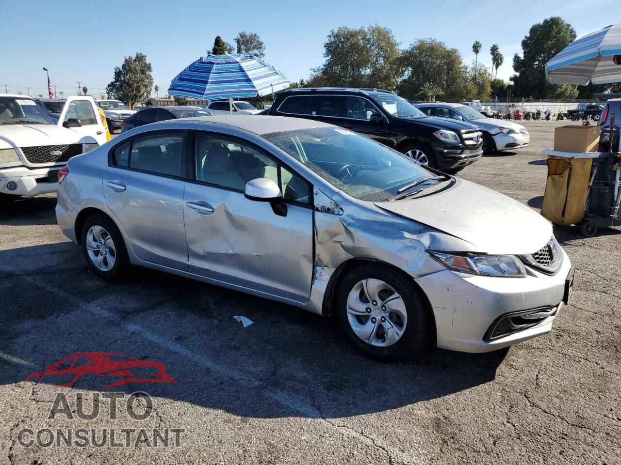HONDA CIVIC 2013 - 19XFB2F55DE229077