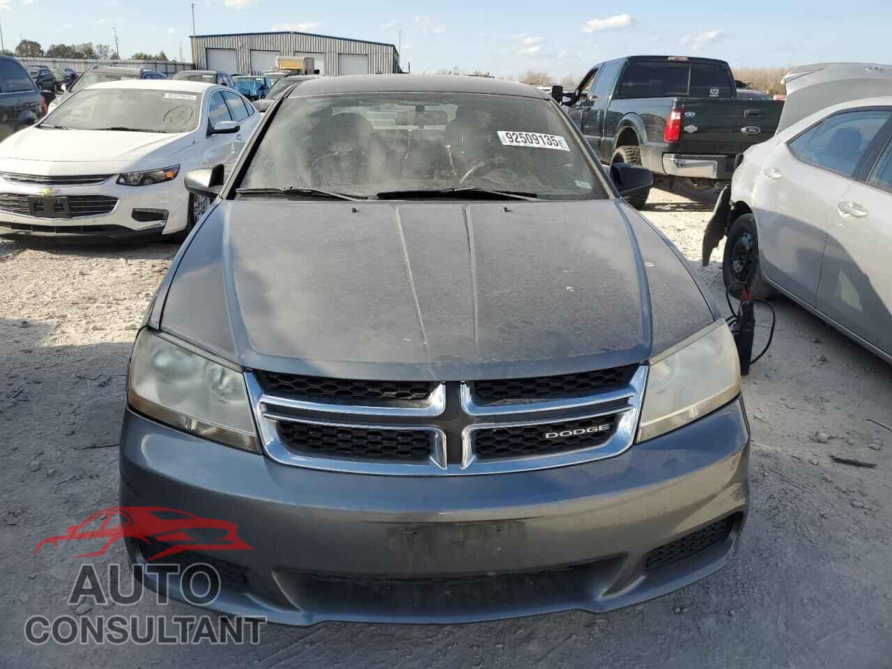 DODGE AVENGER 2012 - 1C3CDZAB1CN136509