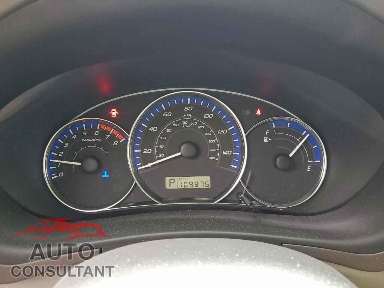 SUBARU FORESTER 2010 - JF2SH6AC2AH754843