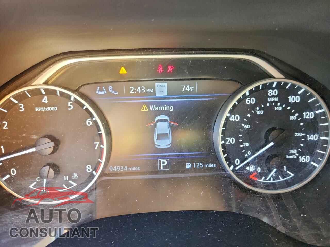 NISSAN MAXIMA 2020 - 1N4AA6DV3LC382009