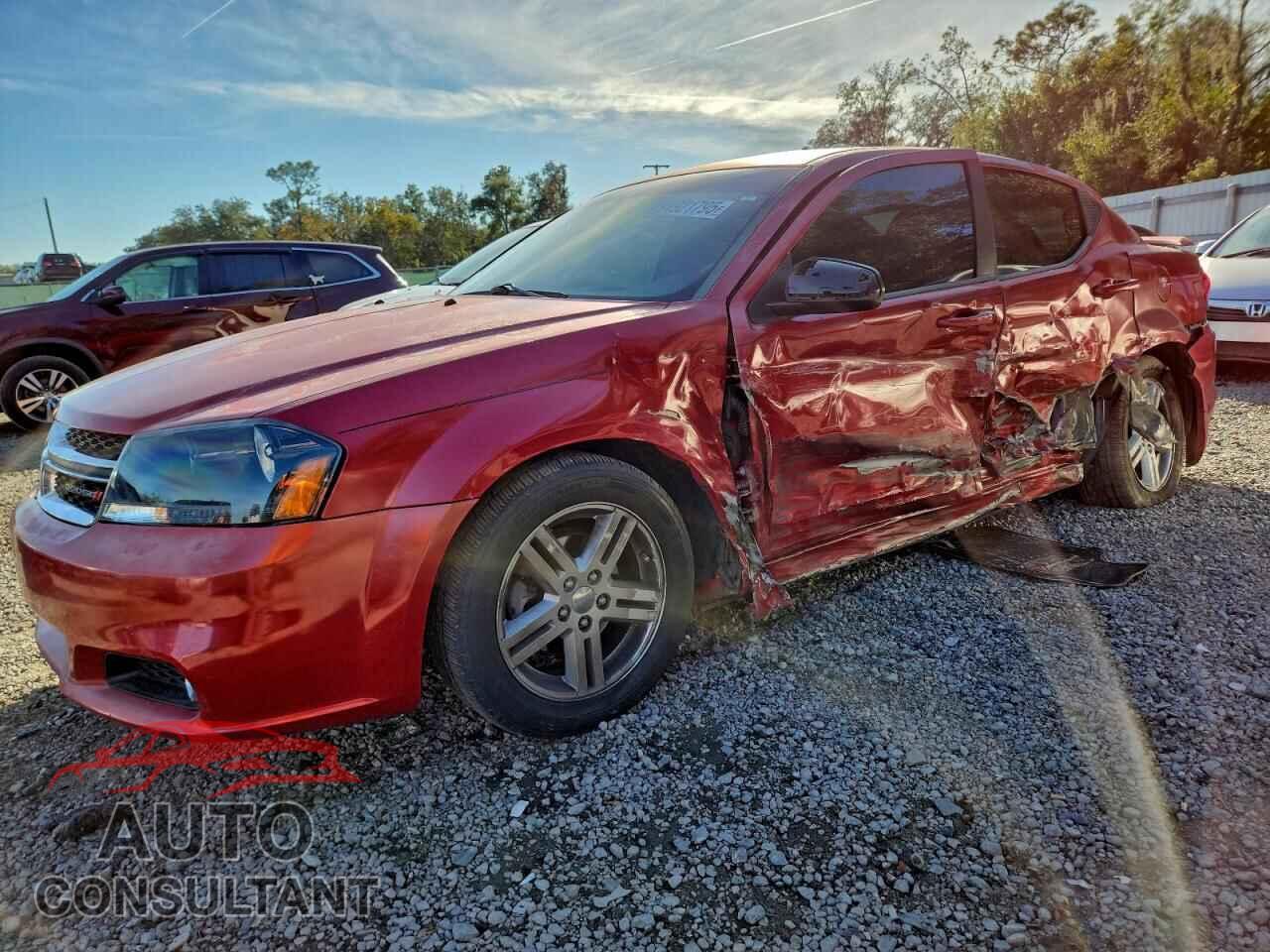 DODGE AVENGER 2013 - 1C3CDZCB3DN548476