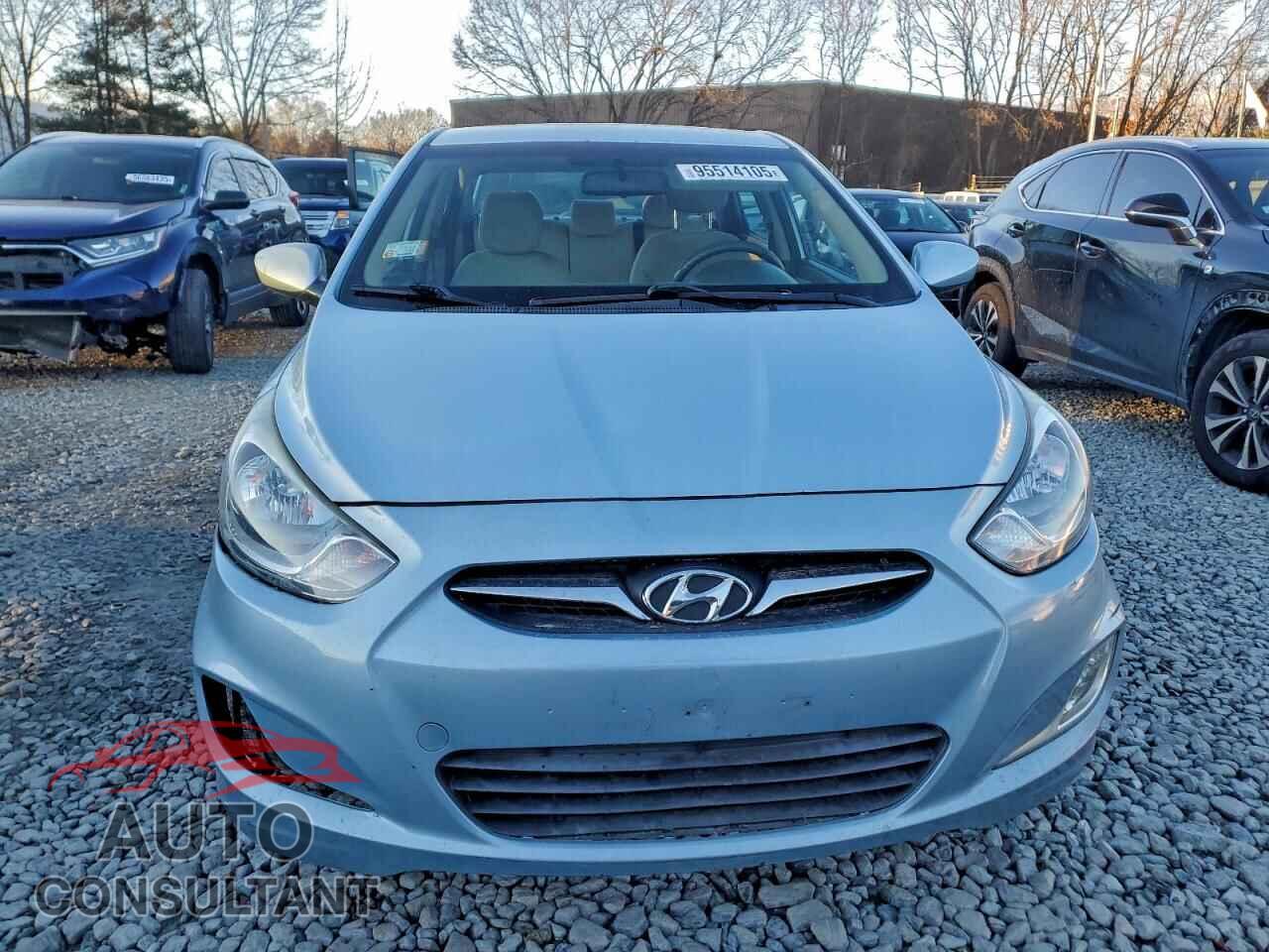 HYUNDAI ACCENT 2012 - KMHCU4AEXCU070651