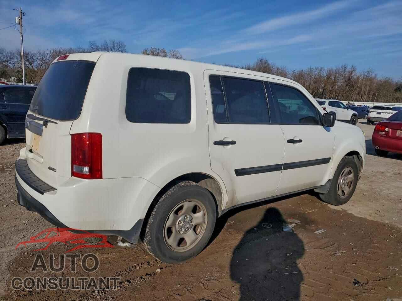 HONDA PILOT 2013 - 5FNYF4H27DB035219