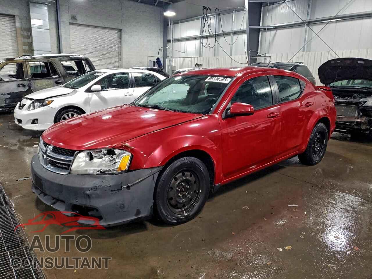 DODGE AVENGER 2012 - 1C3CDZCB8CN183131