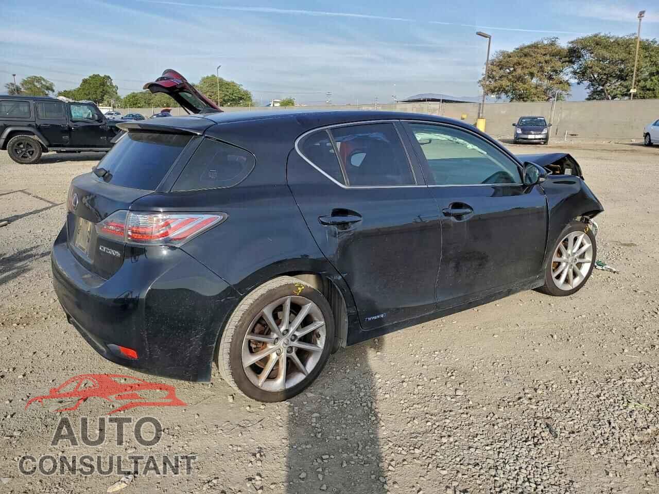 LEXUS CT 200 2012 - JTHKD5BH2C2068613