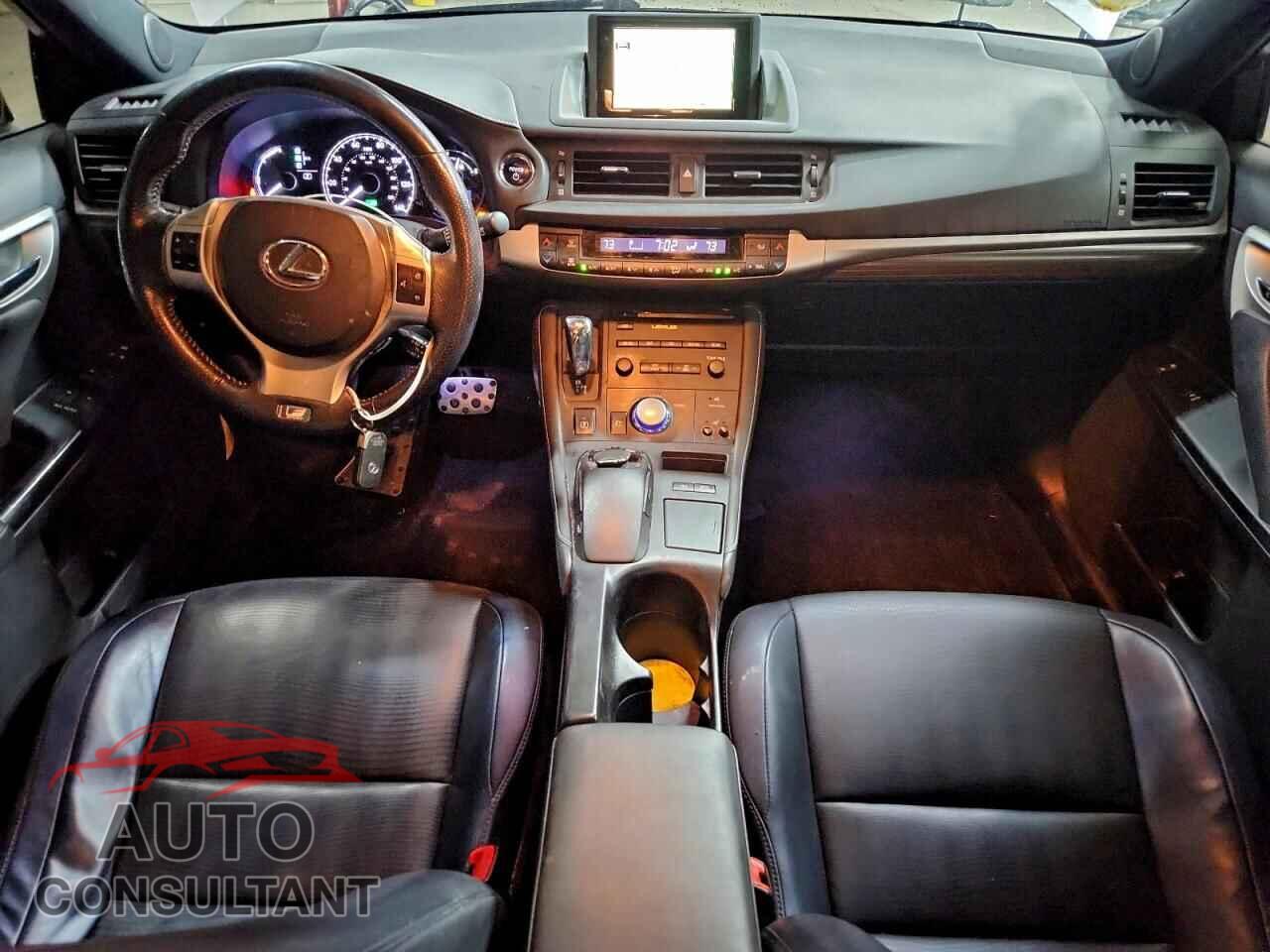 LEXUS CT 200 2012 - JTHKD5BH9C2066745
