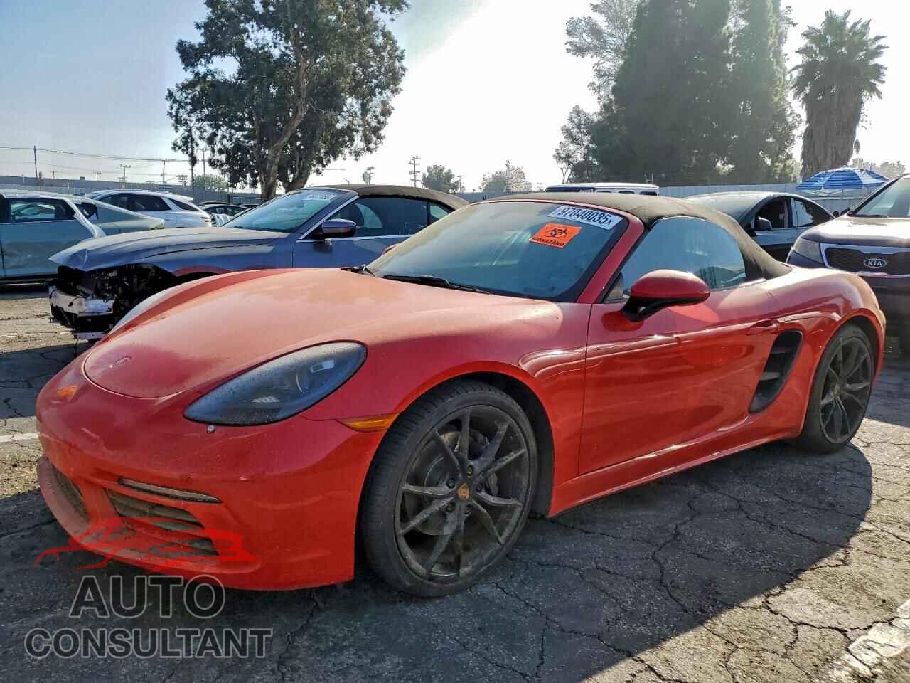 PORSCHE BOXSTER 2021 - WP0CA2A82MS210653