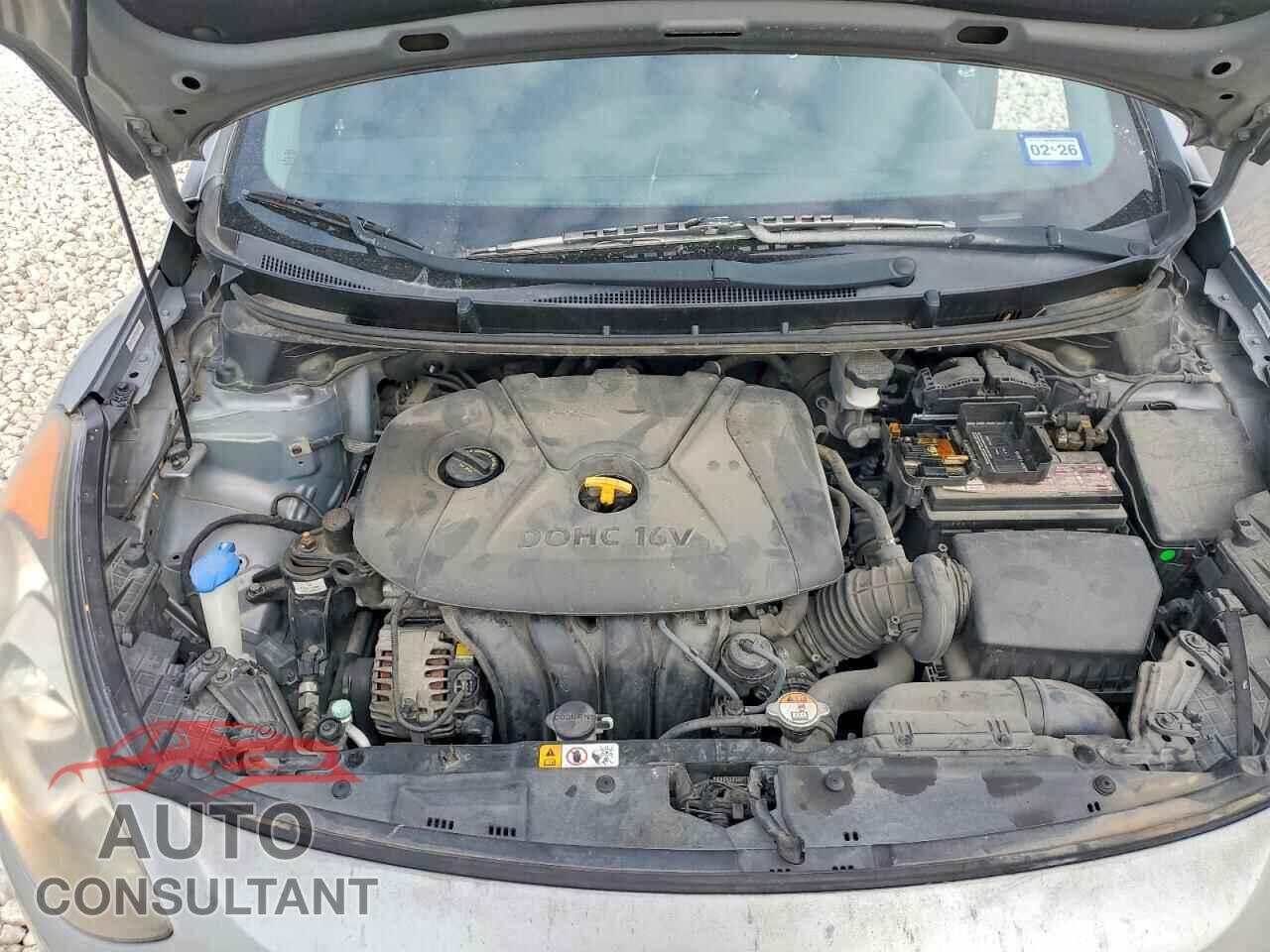 HYUNDAI ELANTRA 2013 - KMHD35LEXDU115843