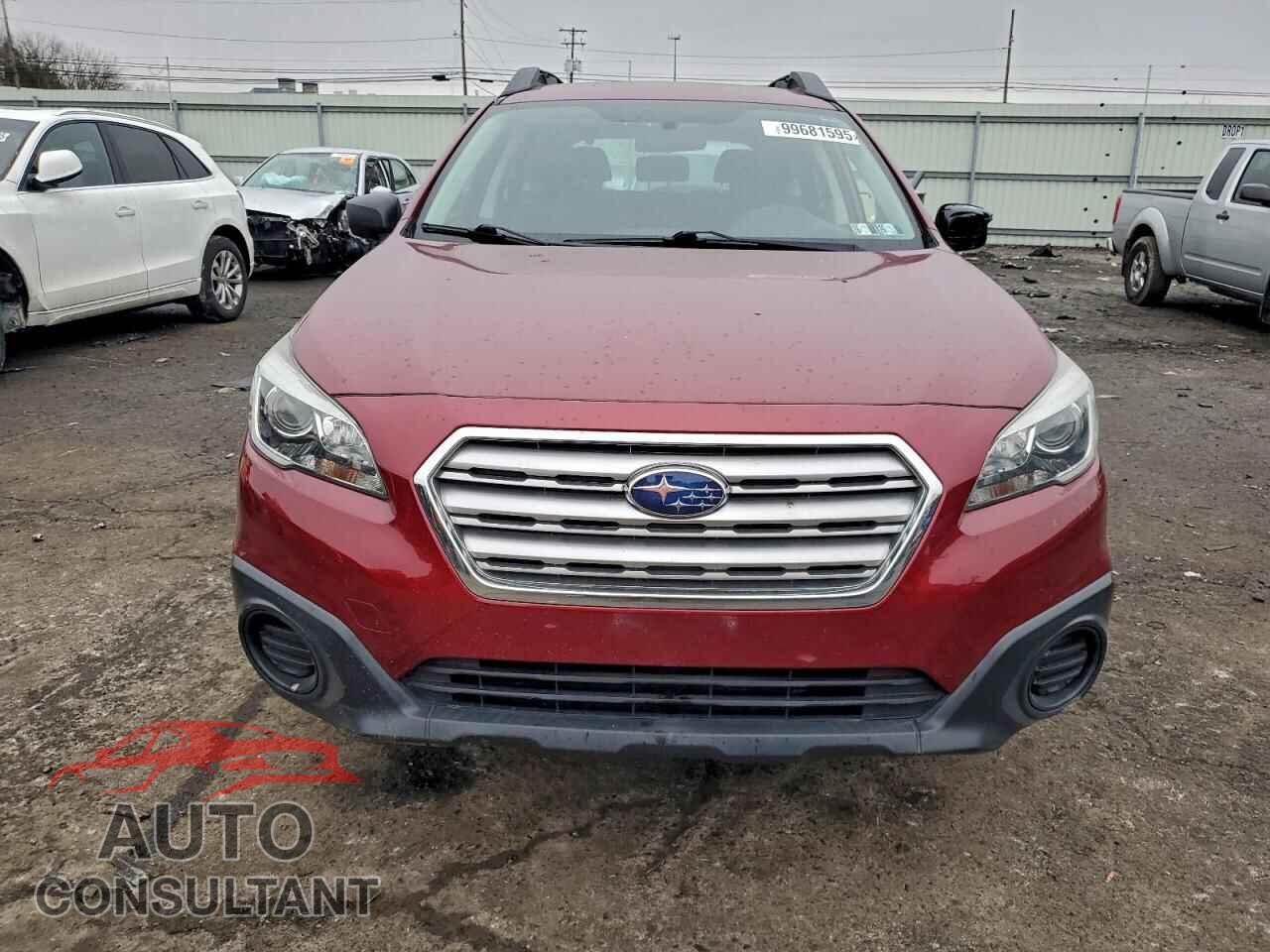 SUBARU OUTBACK 2016 - 4S4BSAAC1G3291226