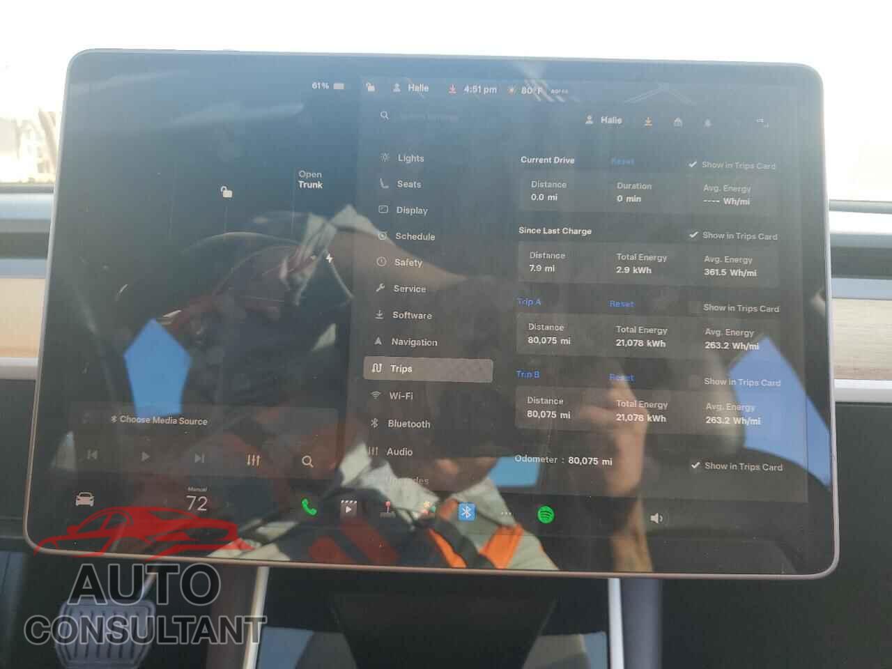 TESLA MODEL 3 2018 - 5YJ3E1EA7JF095651