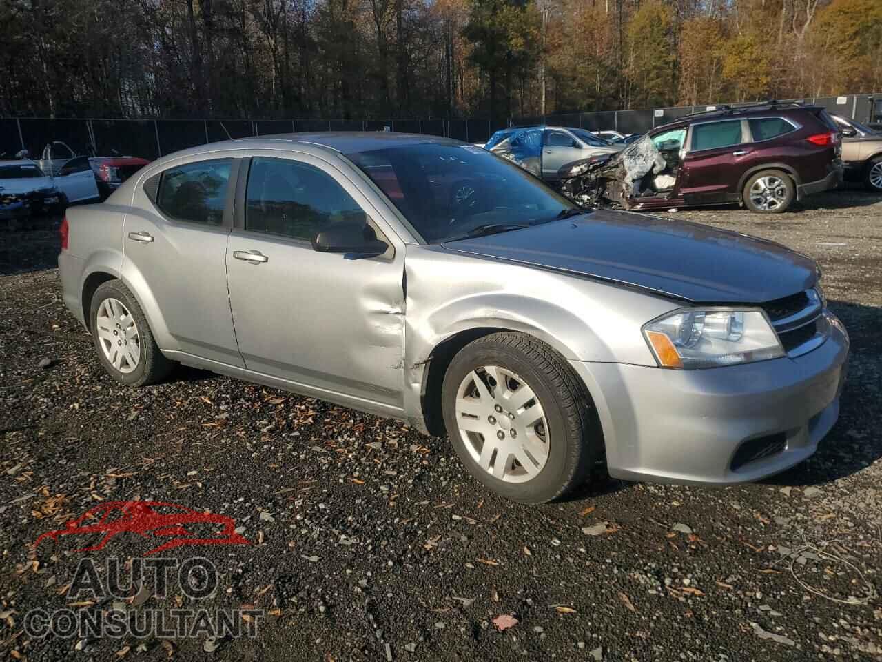DODGE AVENGER 2013 - 1C3CDZAG9DN756019