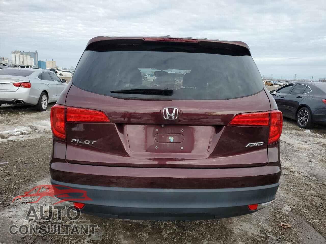 HONDA PILOT 2016 - 5FNYF6H86GB123103