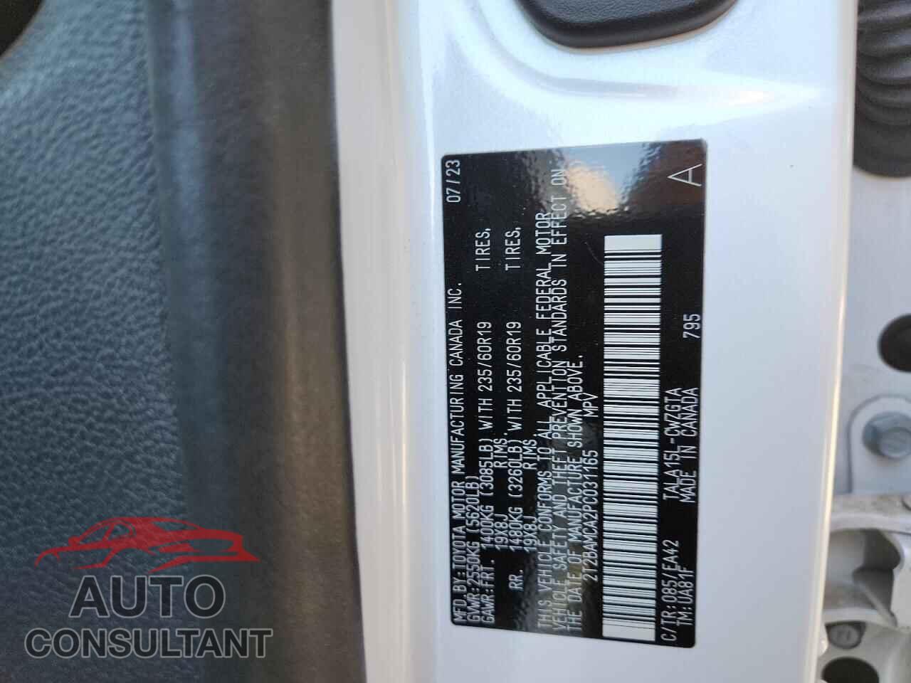LEXUS RX350 2023 - 2T2BAMCA2PC031165