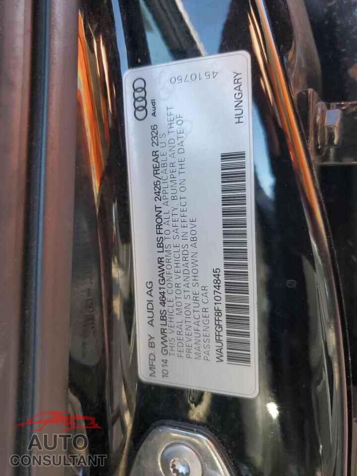 AUDI S3 2015 - WAUFFGFF8F1074845