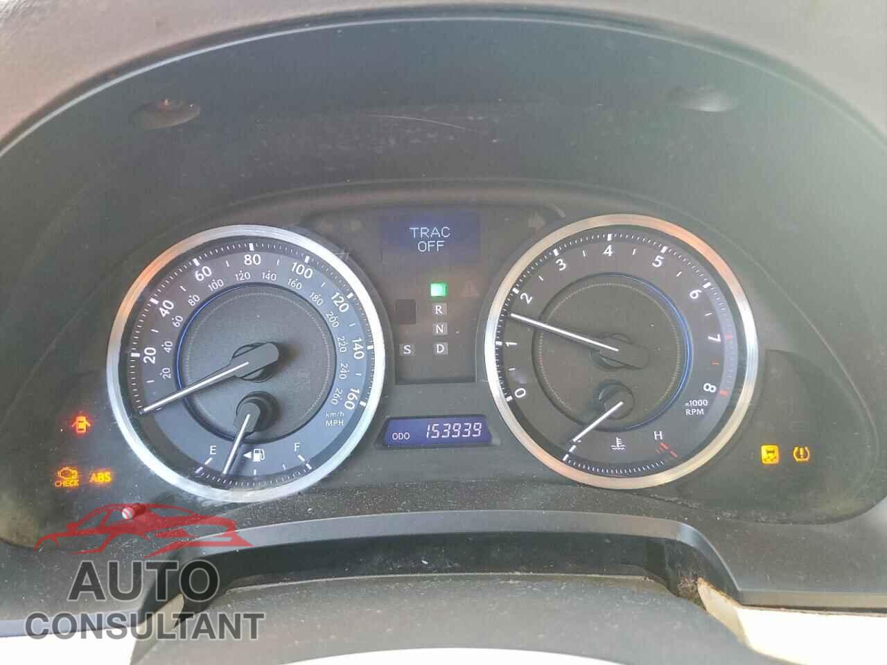 LEXUS IS 2013 - JTHBF5C20D5187460