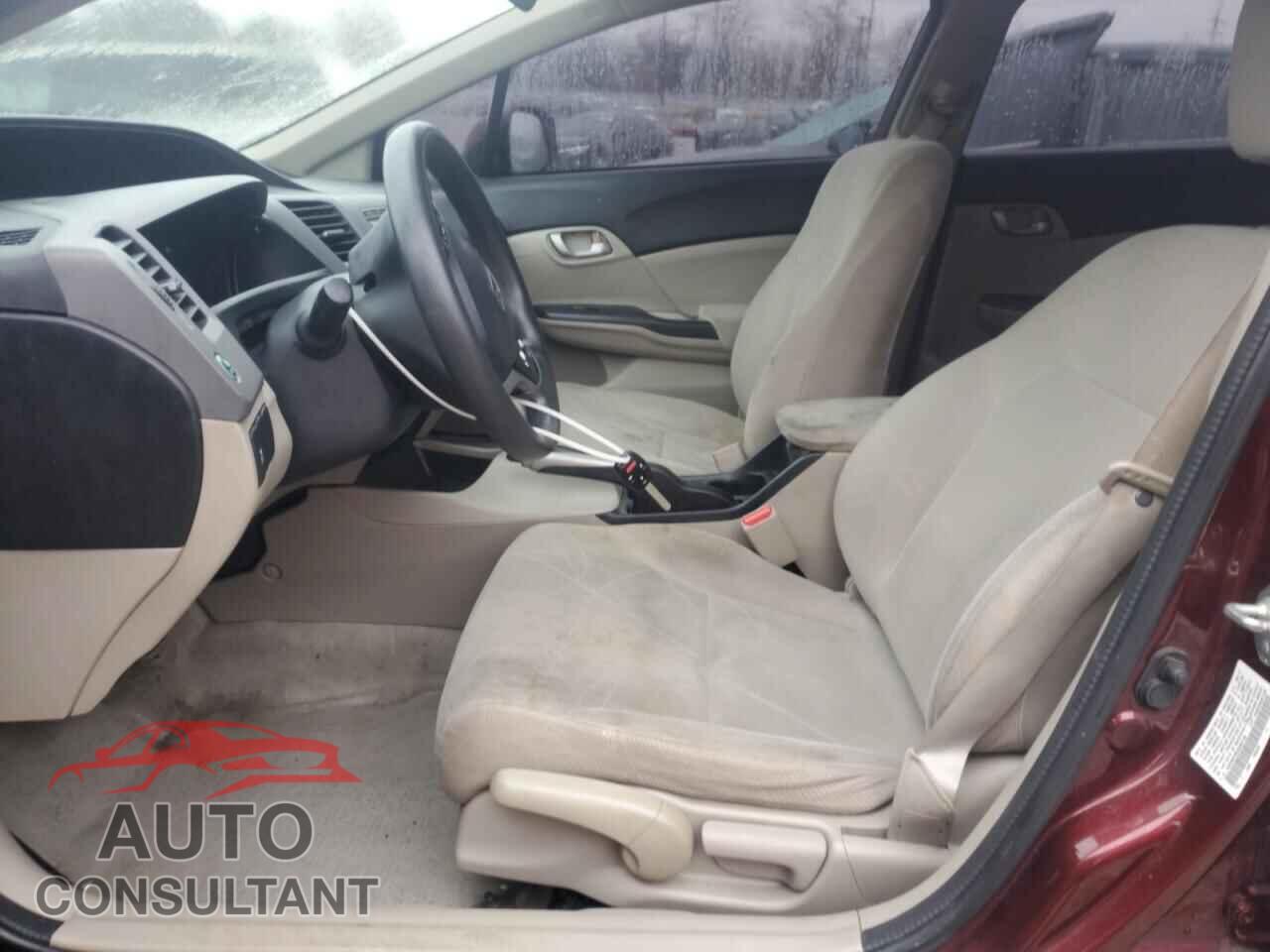 HONDA CIVIC 2012 - 19XFB2F55CE090129