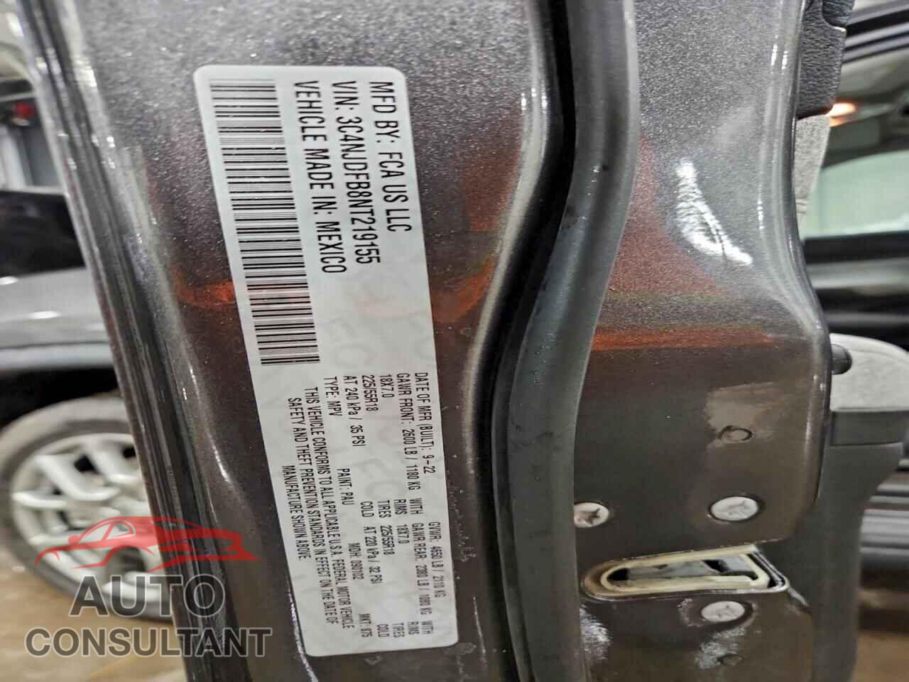 JEEP COMPASS 2022 - 3C4NJDFB8NT219155