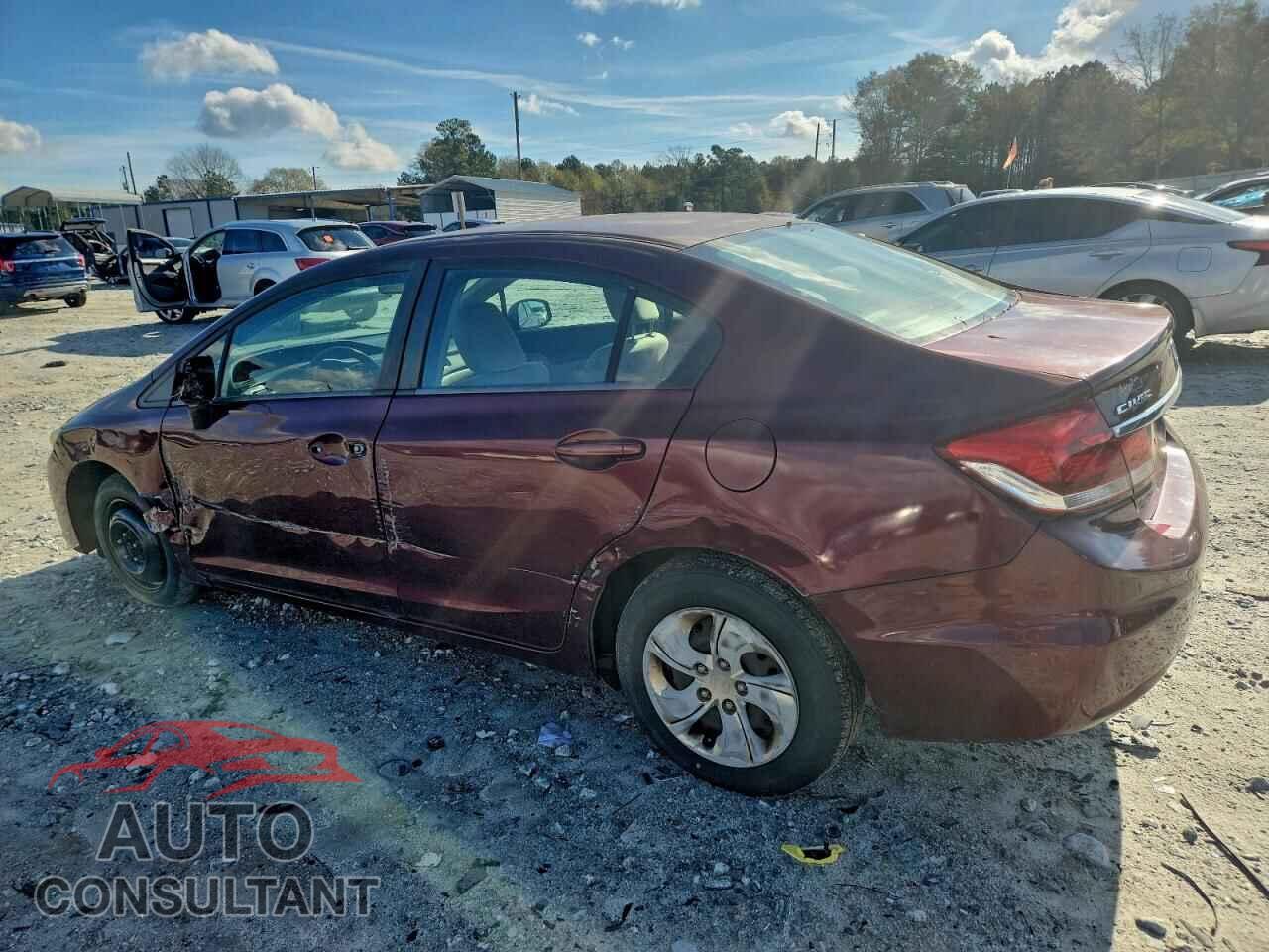 HONDA CIVIC 2013 - 19XFB2F55DE003055