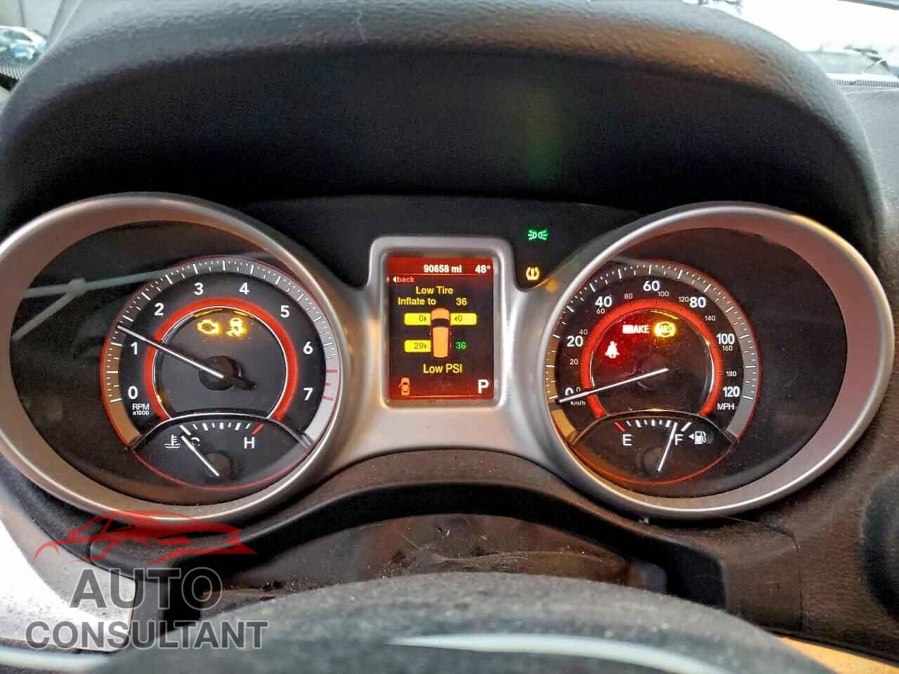 DODGE JOURNEY 2015 - 3C4PDCBG0FT612709