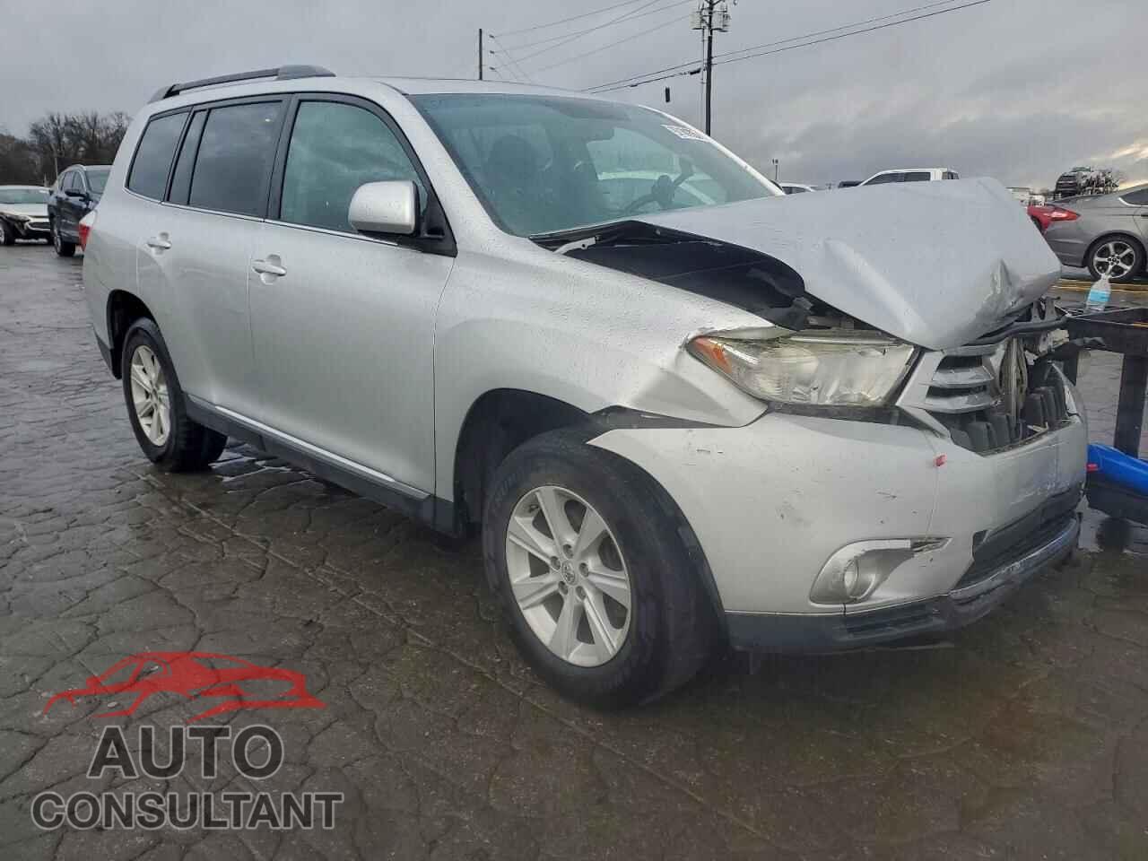 TOYOTA HIGHLANDER 2012 - 5TDZA3EH2CS022958