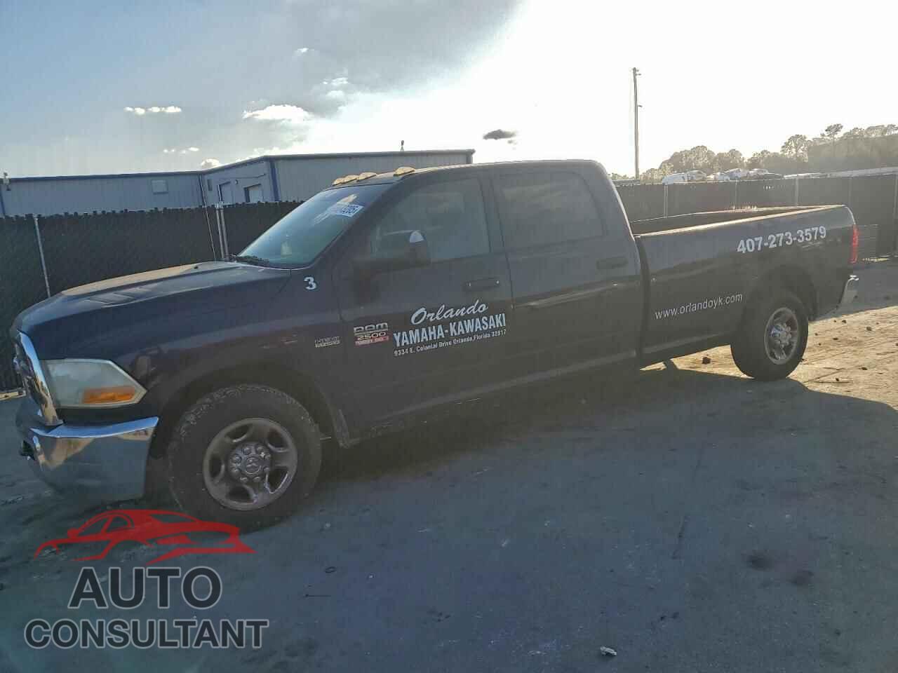 DODGE RAM 2500 2012 - 3C6TD4HT8CG208268